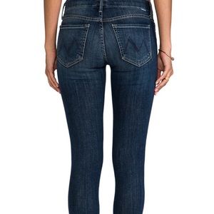 Mother denim The Looker in Here kitty kitty wash 27